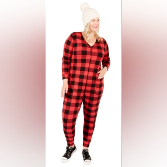 Smash+Tess NWT Romper Buffalo Plaid Size Small - Picture 1 of 10